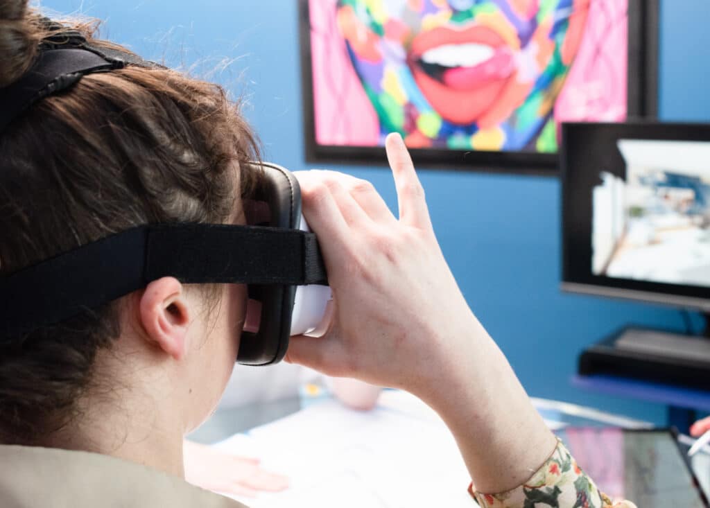 Visualisation casque VR